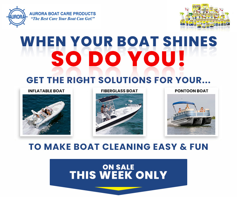 Up to $75 in Savings on Aurora Marine Boat Care